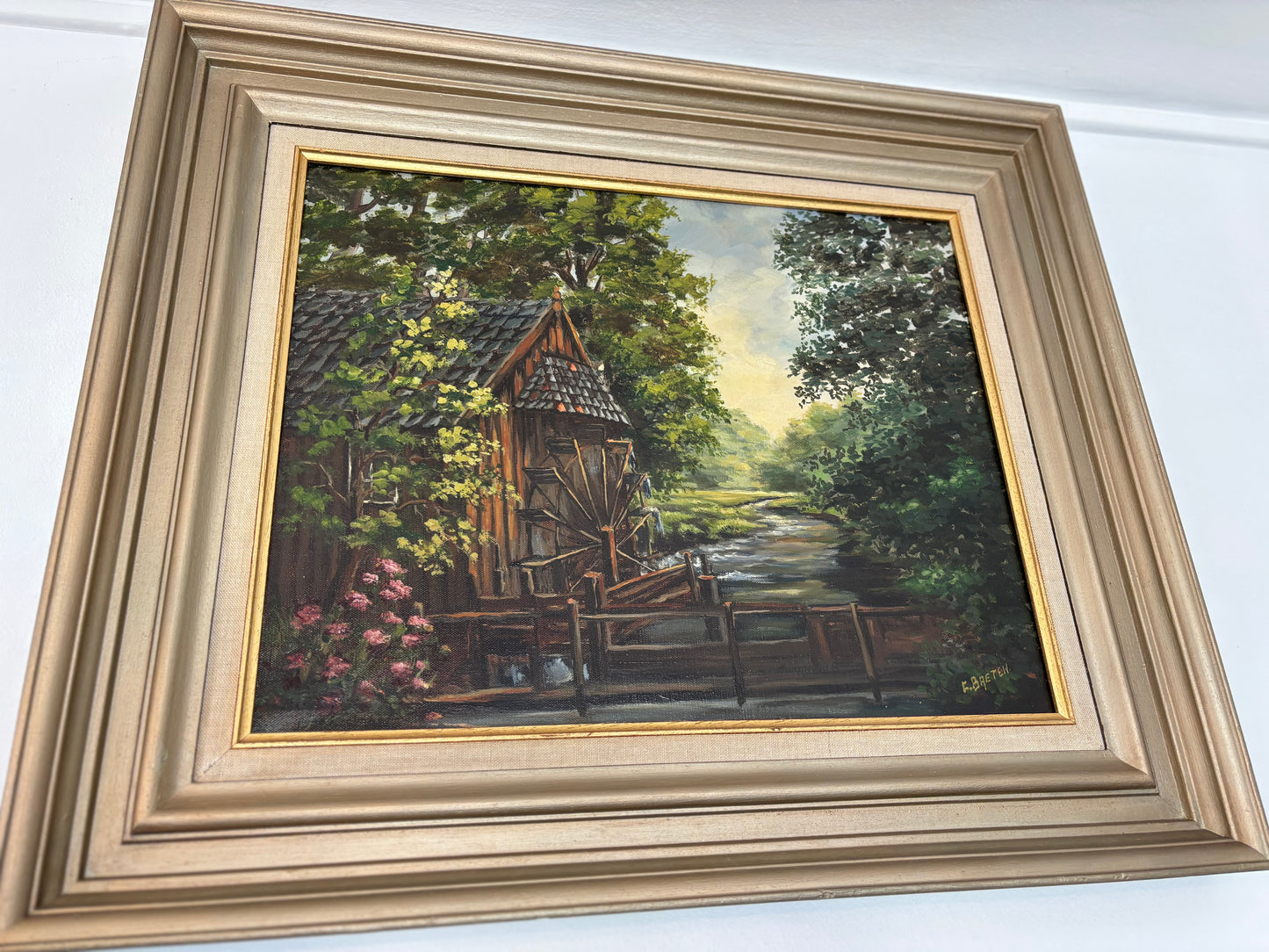 FOREST LANDSCAPE WITH MILL