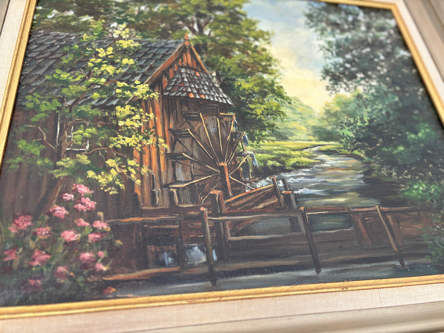 FOREST LANDSCAPE WITH MILL