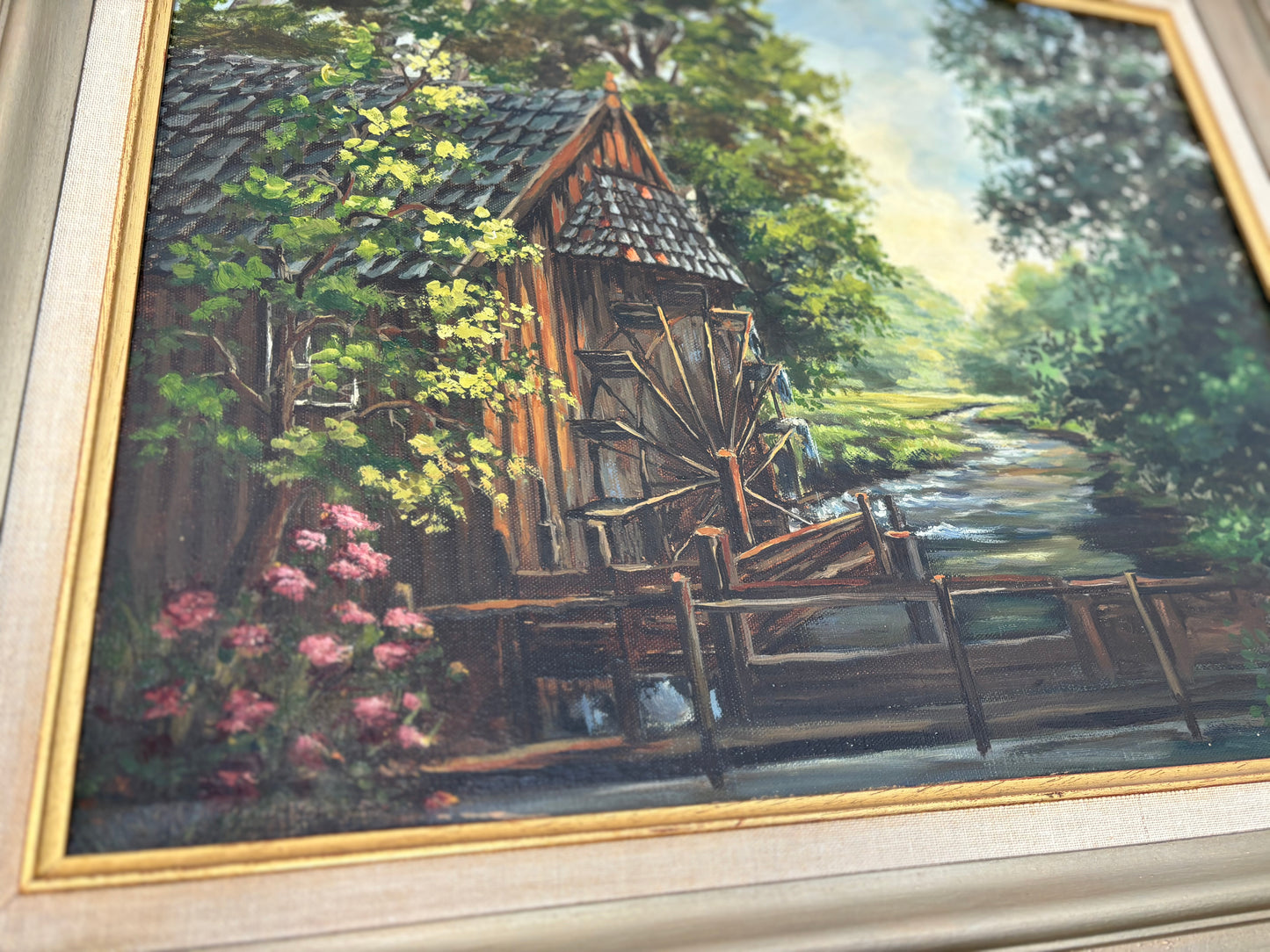 FOREST LANDSCAPE WITH MILL