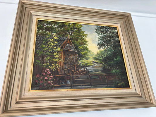 FOREST LANDSCAPE WITH MILL