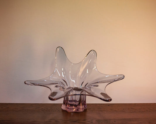 GLASS CRYSTAL BOWL