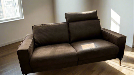 ДИВАН ДВОЙКА С ЛЕЖАНКА/РАЗТЯГАЩ МЕХАНИЗЪМ/