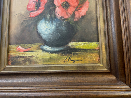 НАТЮРМОРТ С МАКОВЕ /масло/