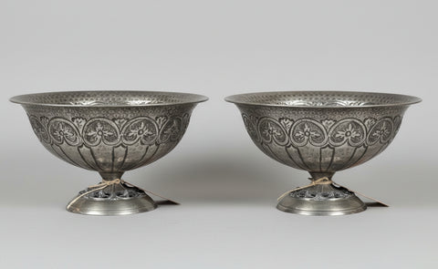 ДЕКОРАТИВНИ МЕСИНГОВИ КУПИ СЪС СРЕБЪРНО ПОКРИТИЕ