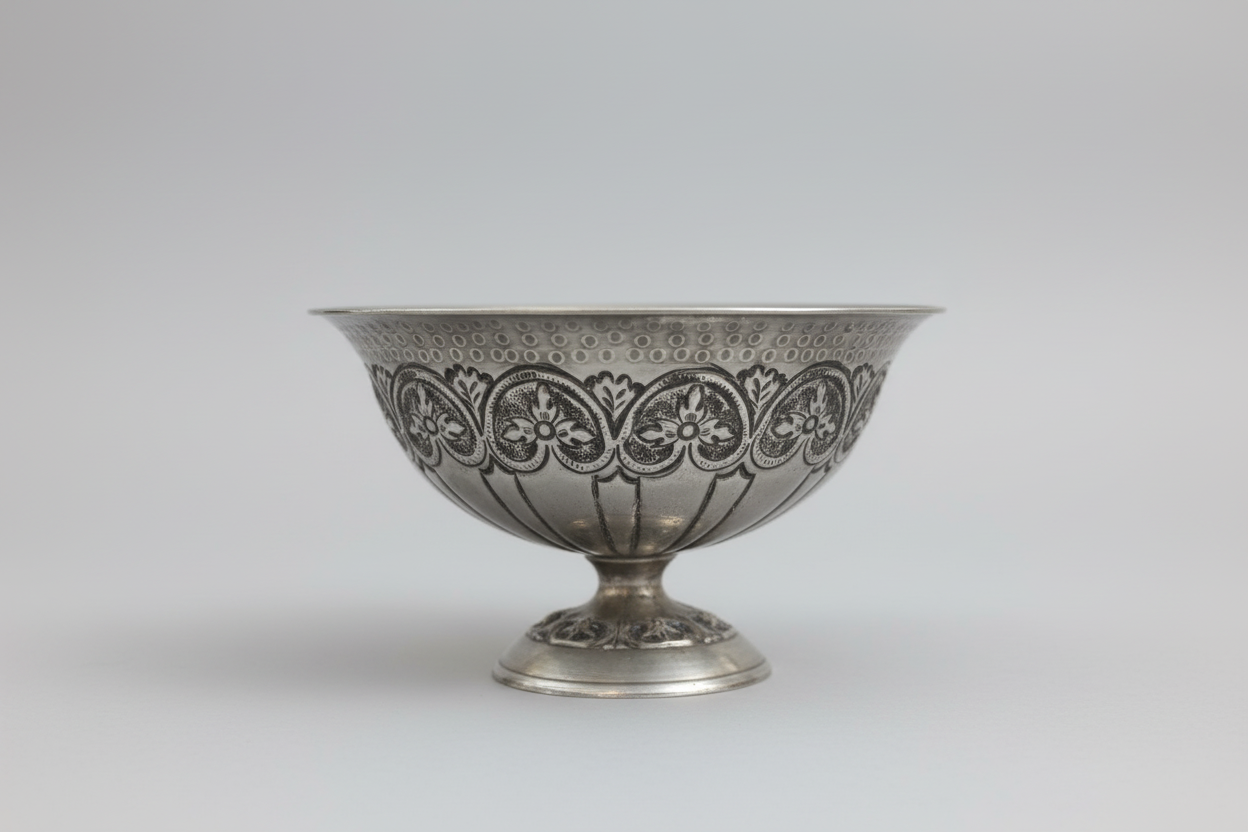 ДЕКОРАТИВНИ МЕСИНГОВИ КУПИ СЪС СРЕБЪРНО ПОКРИТИЕ