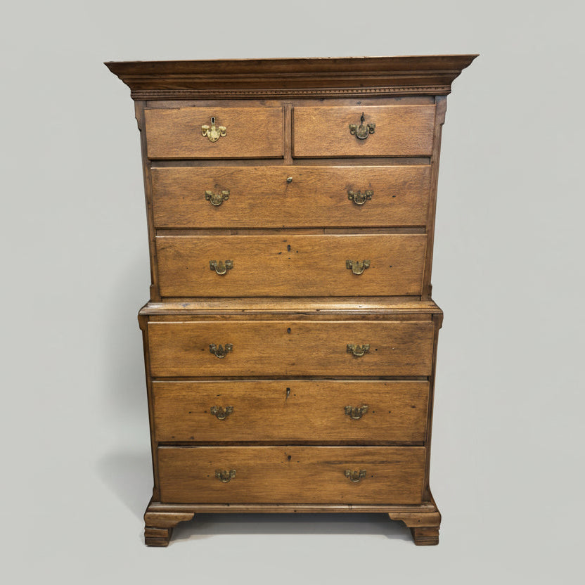 Antikvaren Dabov Skrin in brown Front View