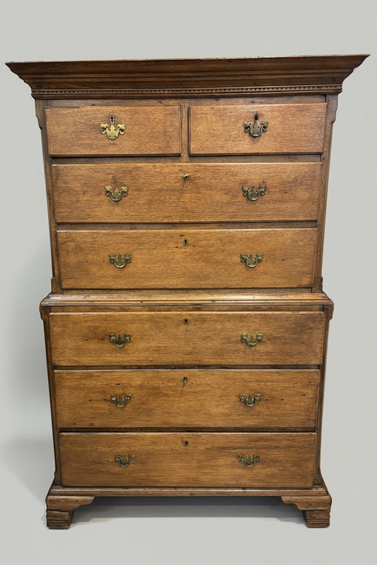 АНТИКВАРЕН ДЪБОВ СРИН ОТ ПЕРИОДА НА ДЖОРДЖ III /1780-1810г./