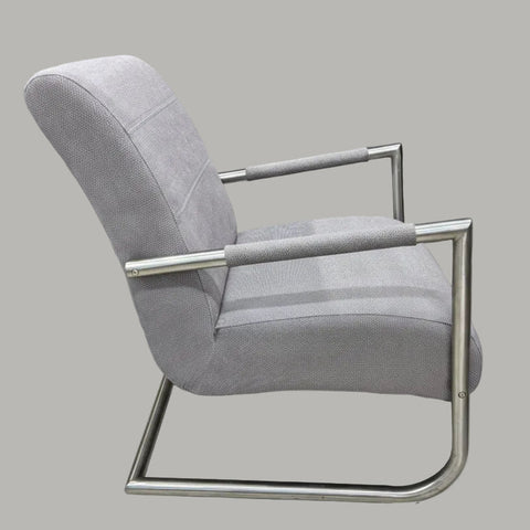 Kreslo Angelica Fenders in Gray - Left Side Profile Detail