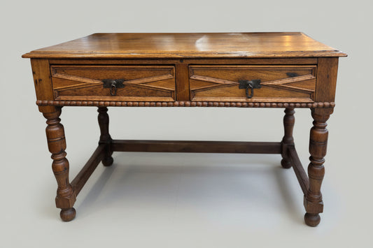 АНТИКВАРНА ДЪБОВА МАСА В СТИЛ Jacobean Revival /1880-1900г./