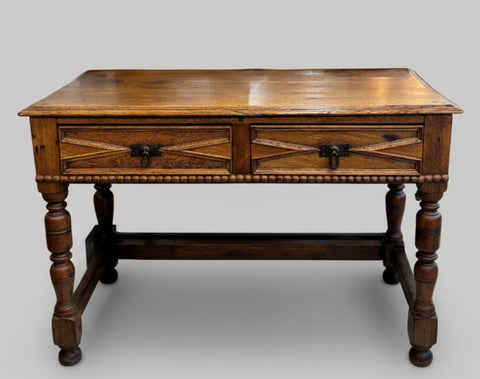 АНТИКВАРНА ДЪБОВА МАСА В СТИЛ Jacobean Revival /1880-1900г./