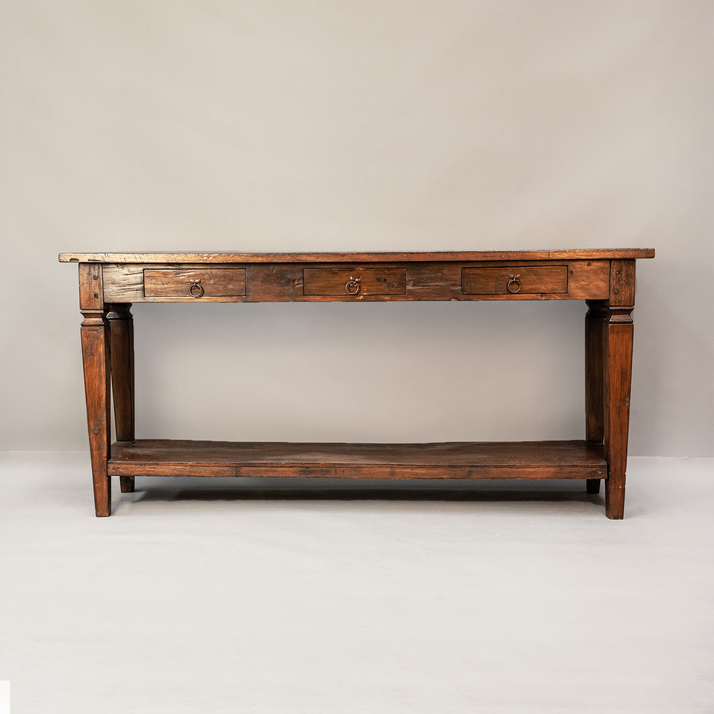 RUSTIC CONSOLE TABLE