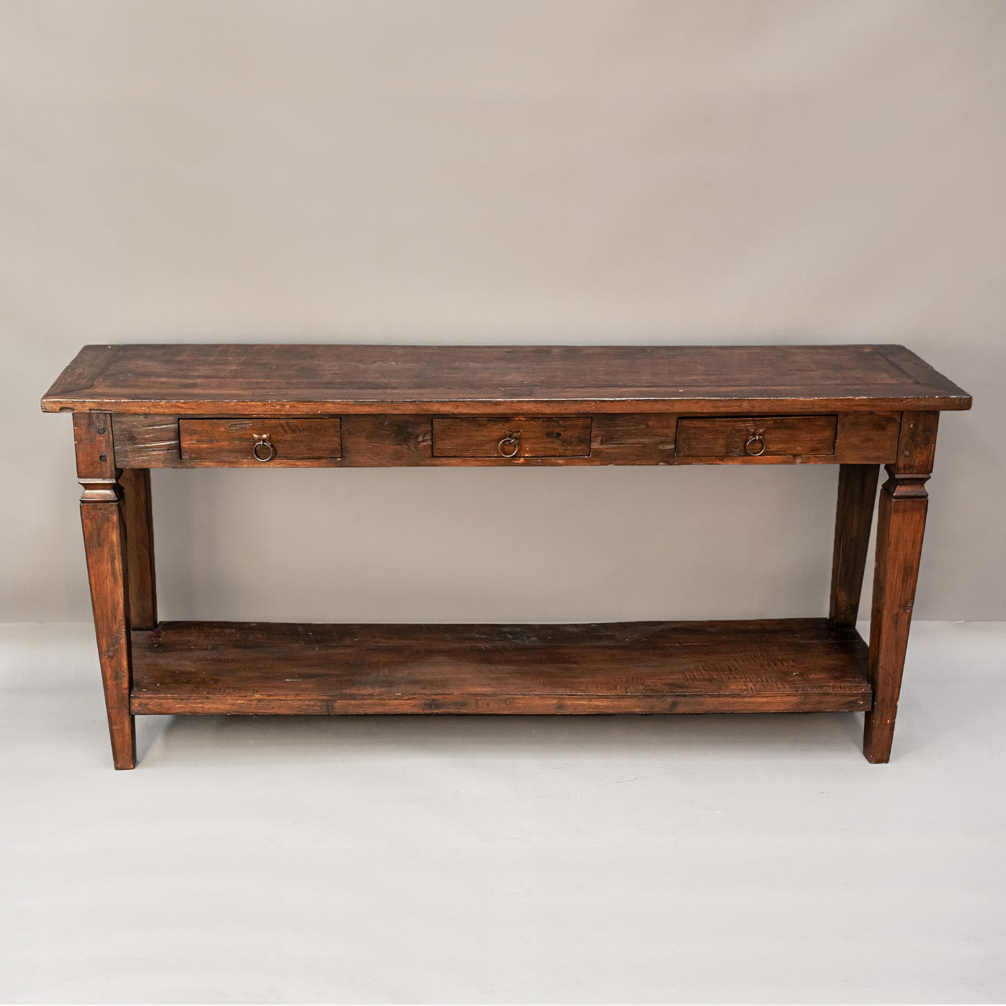 RUSTIC CONSOLE TABLE