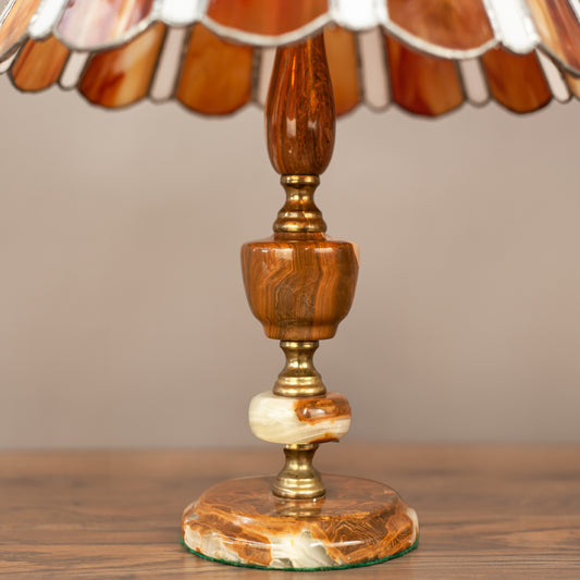 Настолна лампа тип "Тифани" - My Dutch House-мебели-намаление