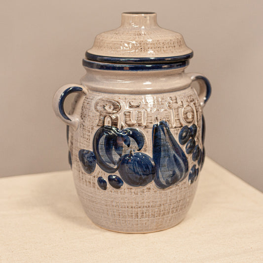 Немско керамично гърне за Румтопф 30 см (Traditional German Rumtopf Pot) – Ръчно изработена керамика – Side View